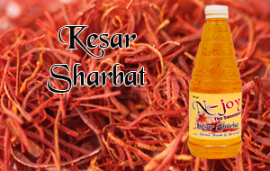 Kesar Sharbat Njoy Soft Drinks | Divine Foods and Beverages